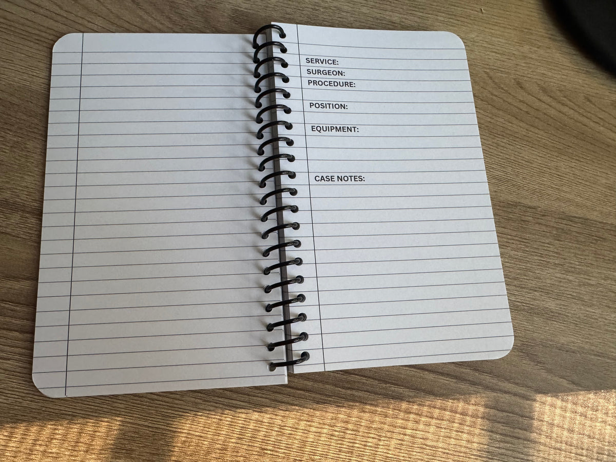 ScrubNotes Pocket OR Case & Preference Notebook